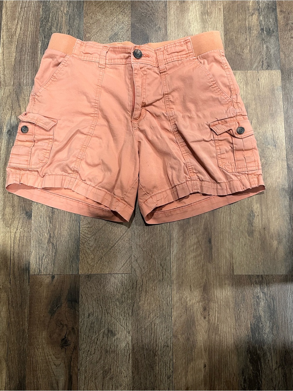 Lee Women's Cargo Shorts - Coral Peach